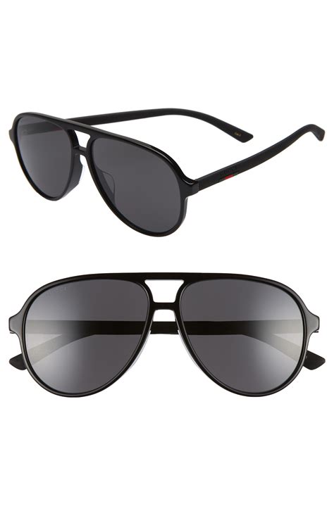 gucci aviator black